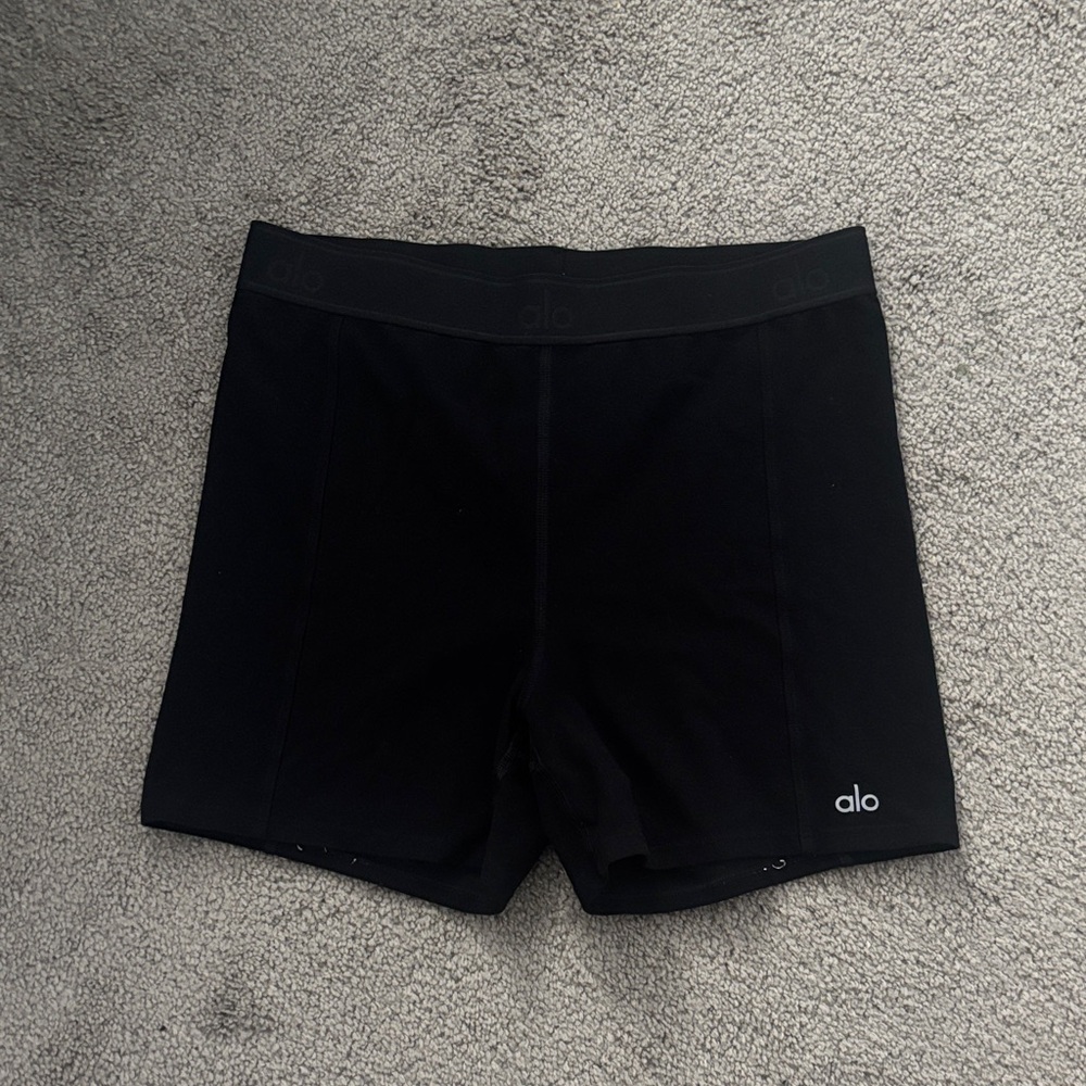 ALO Yoga Black Athletic Shorts